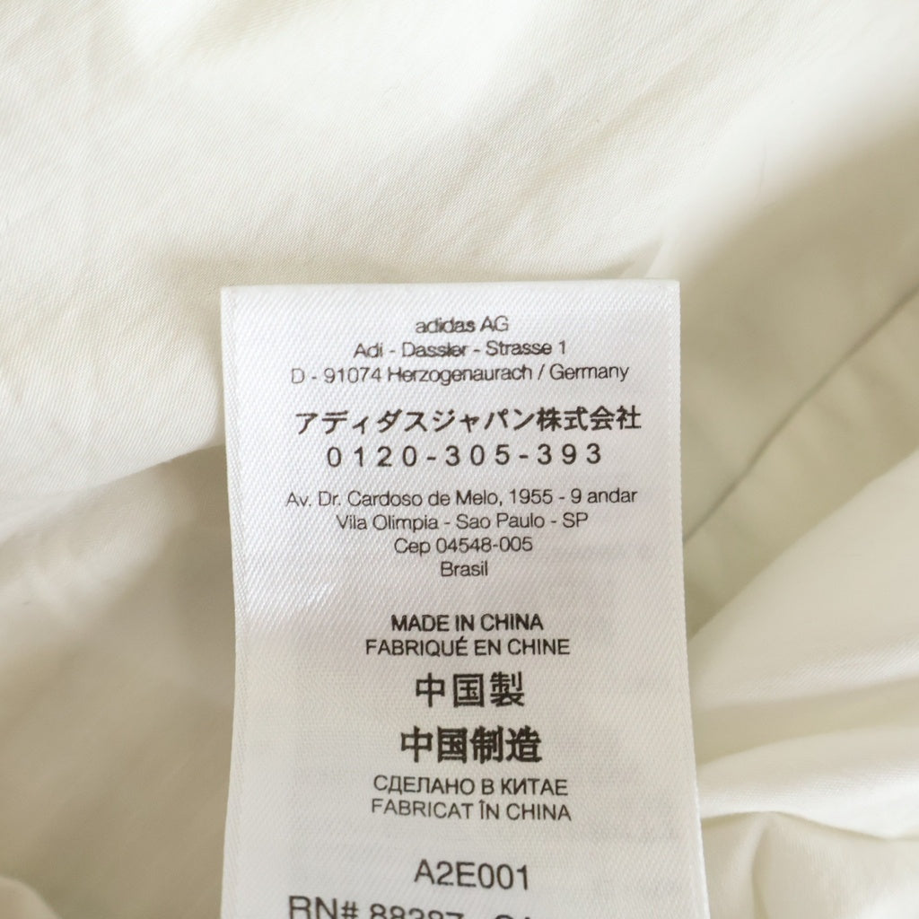 Y-3(ワイスリー) CLASSIC SHORT SLEEVE SHIRT 比翼 クラシック 半袖シャツ ショートスリーブ ホワイト FS2520