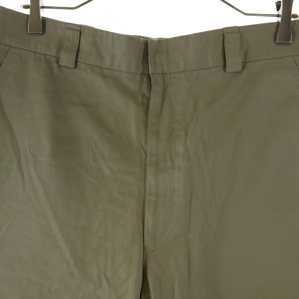 COMME des GARCONS HOMME(コムデギャルソンオム) 98SS 田中オム ジップフライ ワイドチノパンツ ベージュ HP-10043S AD1997