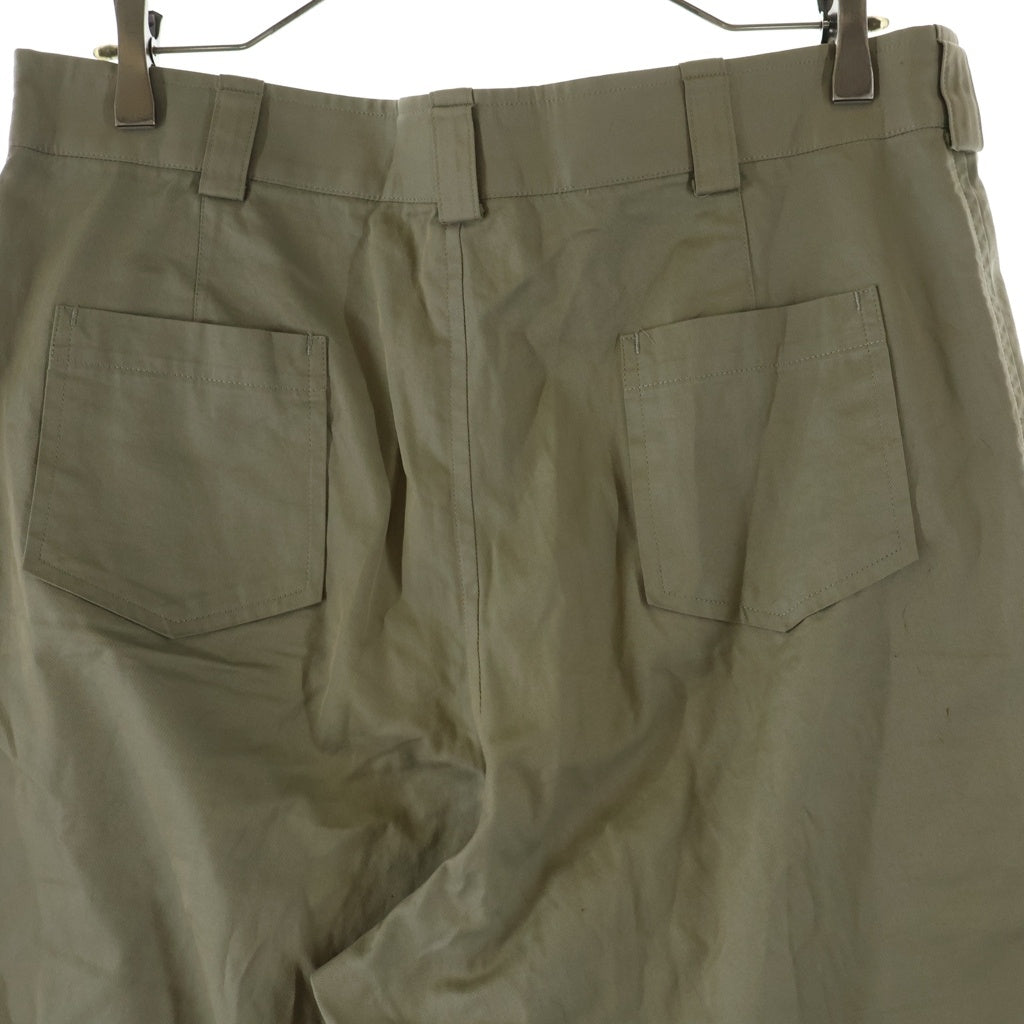 COMME des GARCONS HOMME(コムデギャルソンオム) 98SS 田中オム ジップフライ ワイドチノパンツ ベージュ HP-10043S AD1997