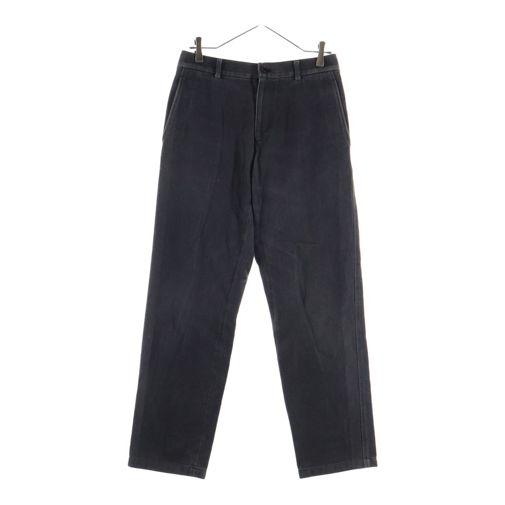 COMME des GARCONS HOMME(コムデギャルソンオム) 01AW 田中オム ジップフライ コットン ワークパンツ グレージュ HC-P010 AD2001