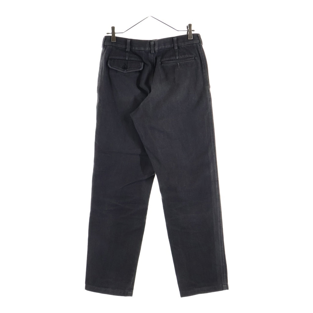 COMME des GARCONS HOMME(コムデギャルソンオム) 01AW 田中オム ジップフライ コットン ワークパンツ グレージュ HC-P010 AD2001