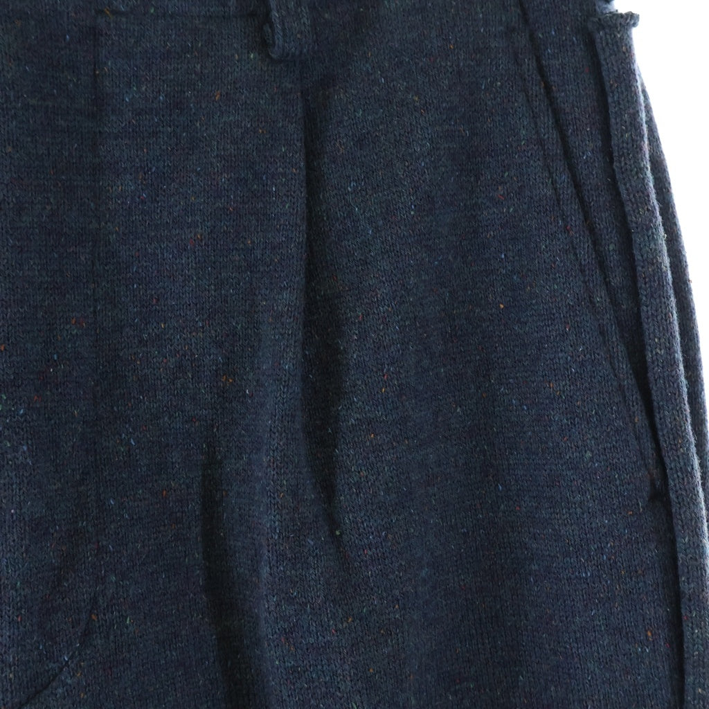 COMME des GARCONS HOMME(コムデギャルソンオム) 96AW 田中オム ジップフライ メランジウールパンツ ブルー HP-04013M AD1996