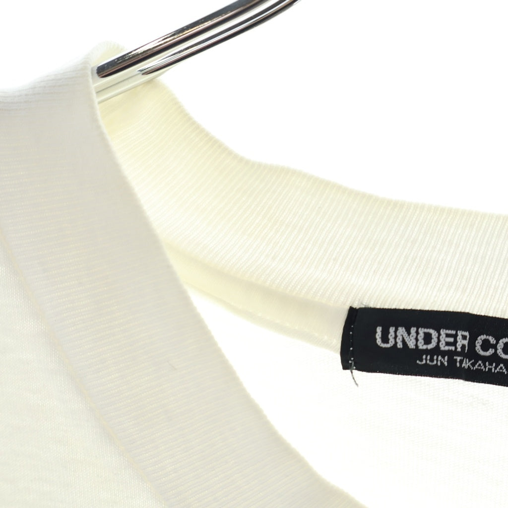 UNDERCOVER(アンダーカバー) 90S ×探偵物語 松田優作 フロントプリント クルーネック半袖Tシャツ カットソー ホワイト