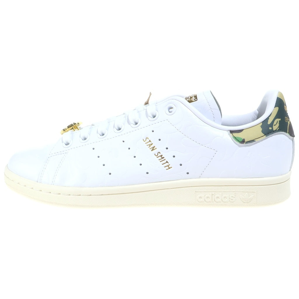 adidas(アディダス) 23AW ×A BATHING APE Stan Smith 30th Anniversary IG1115 アベイシングエイプ スタンスミス 30周年記念 ローカットスニーカー ホワイト US8/26cm