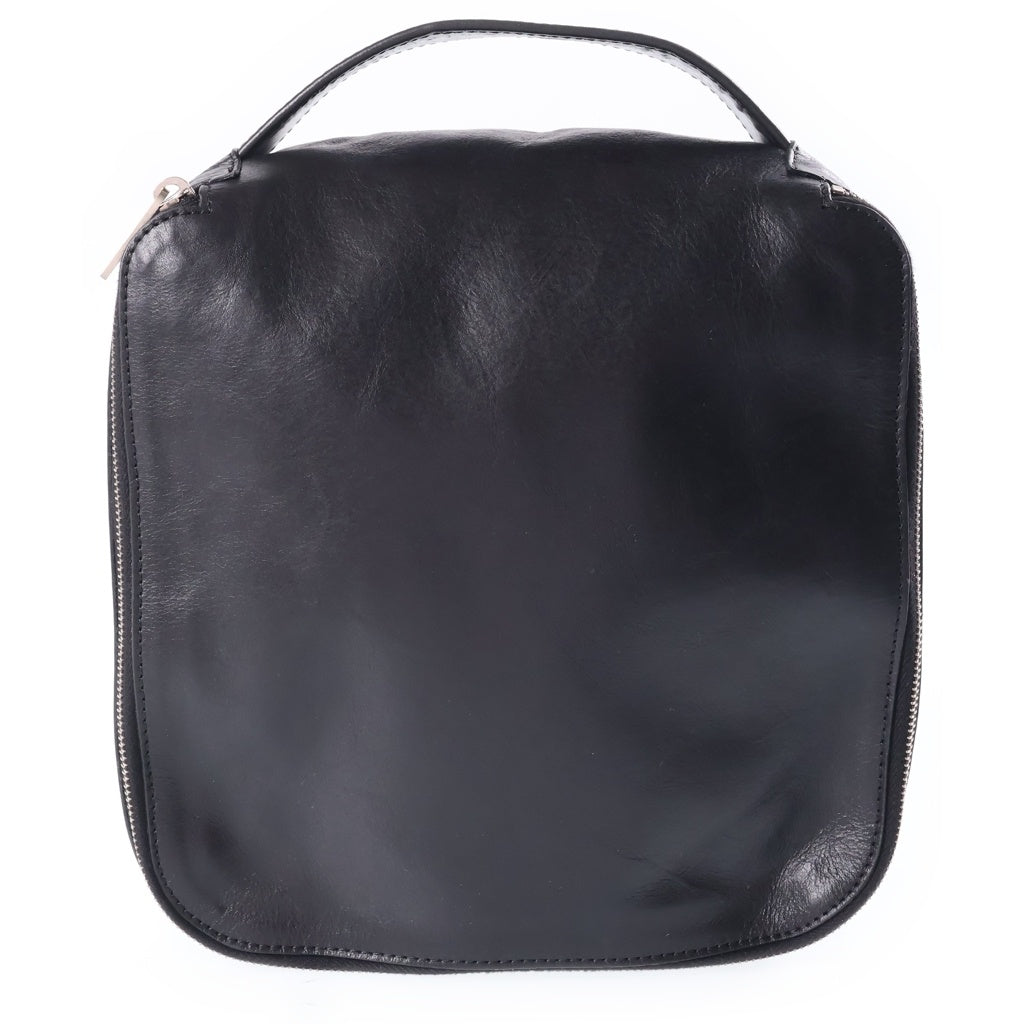 Rick Owens(リックオウエンス) 25AW BEAUTY IN PELLE LARGE BEAYTY ビューティーインペレ ケース バッグ メイクポーチ カーフレザー ブラックRR02E1414LGW レディース