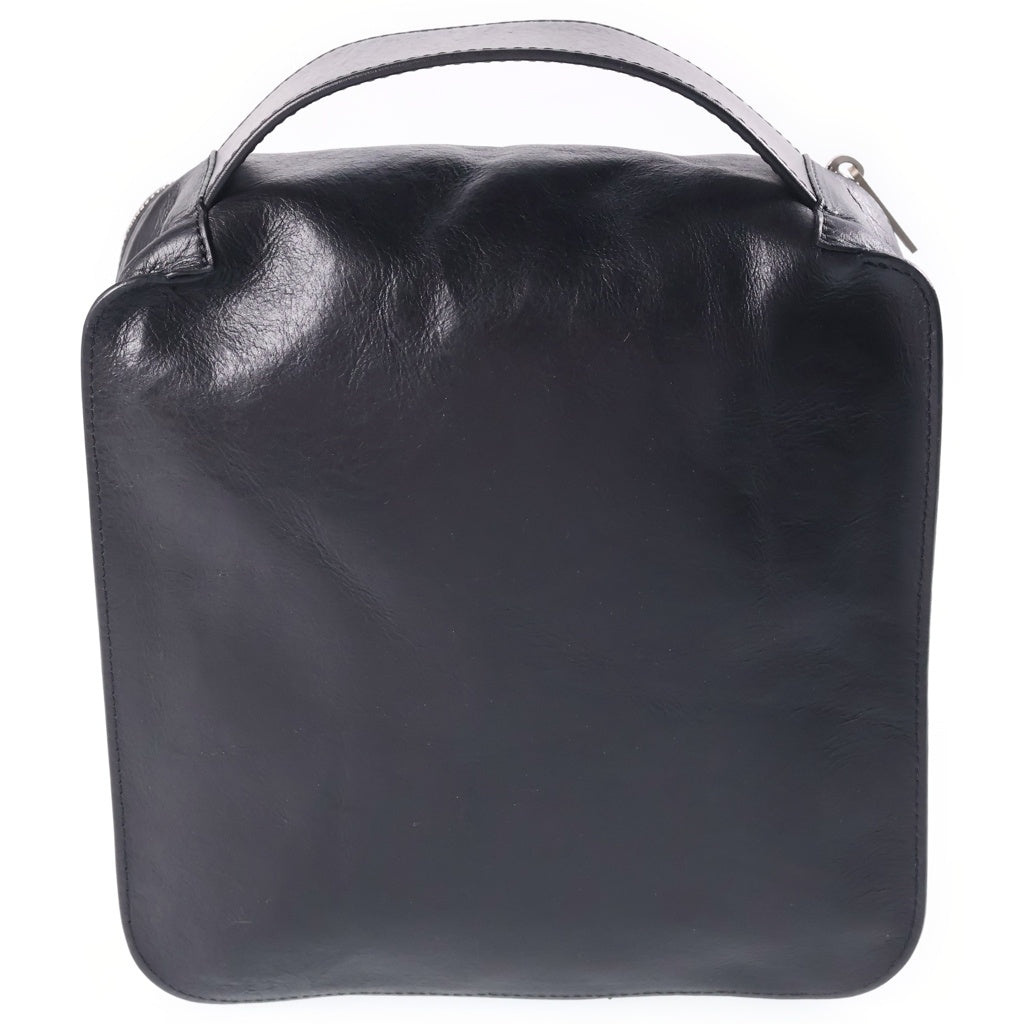 Rick Owens(リックオウエンス) 25AW BEAUTY IN PELLE LARGE BEAYTY ビューティーインペレ ケース バッグ メイクポーチ カーフレザー ブラックRR02E1414LGW レディース
