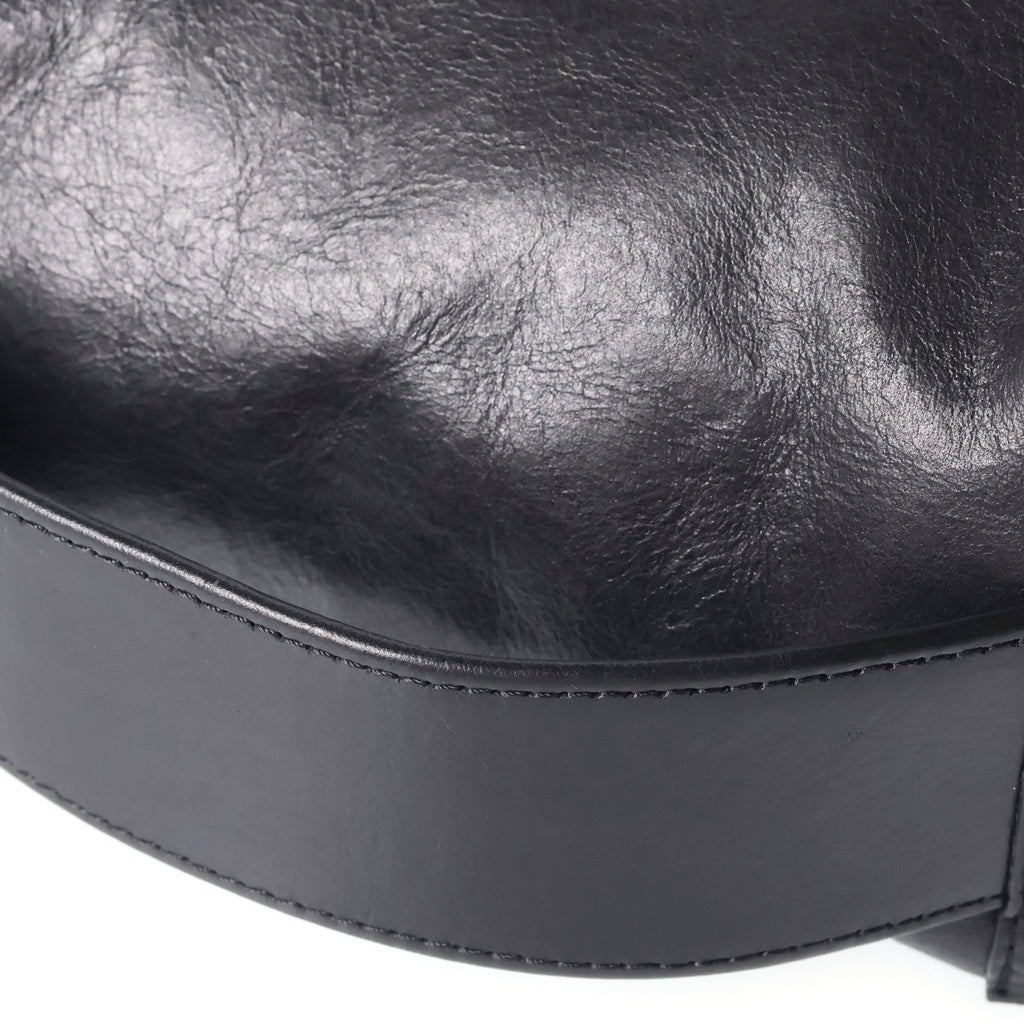 Rick Owens(リックオウエンス) 25AW BEAUTY IN PELLE LARGE BEAYTY ビューティーインペレ ケース バッグ メイクポーチ カーフレザー ブラックRR02E1414LGW レディース