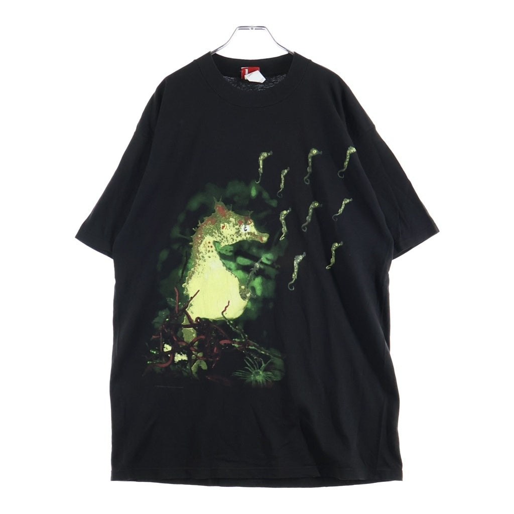VINTAGE(ヴィンテージ) 90s VINTAGE NIRVANA ALL Apologies ニルヴァーナ オールアポロジーズ フロントプリント半袖Tシャツ カットソー ブラック