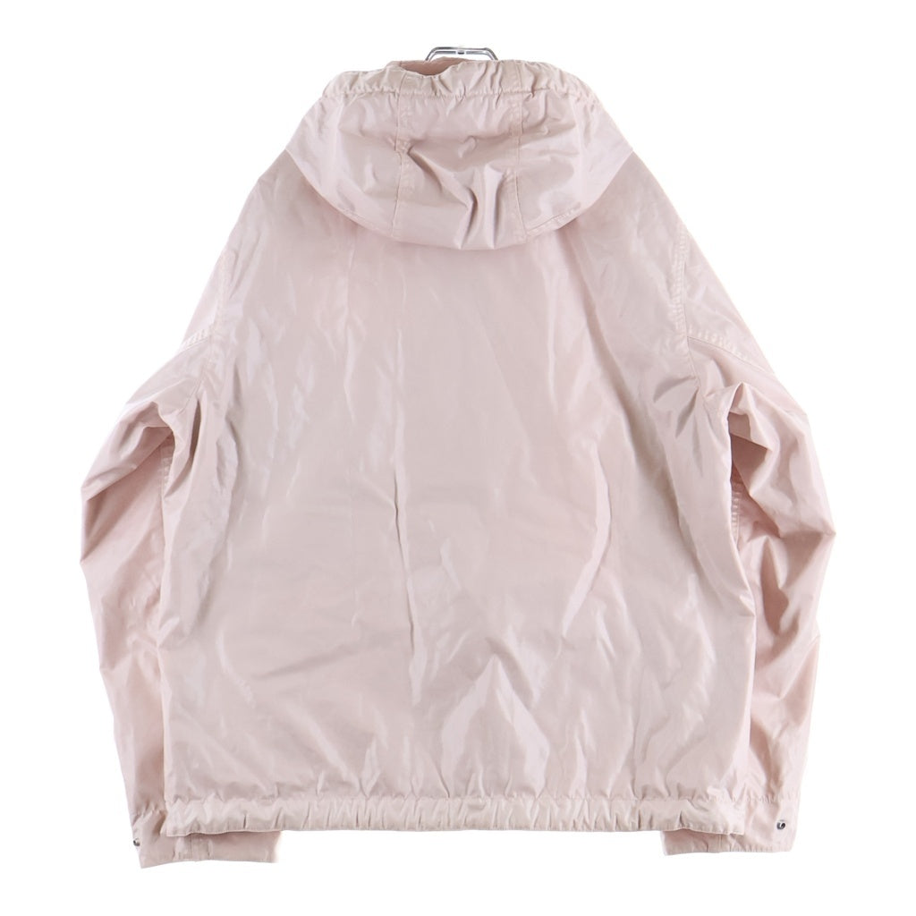 STONE ISLAND(ストーンアイランド) Mussola Gommata Jacket フラップポケット フーディー コーティングジャケット ピンク K1S154100062S0022