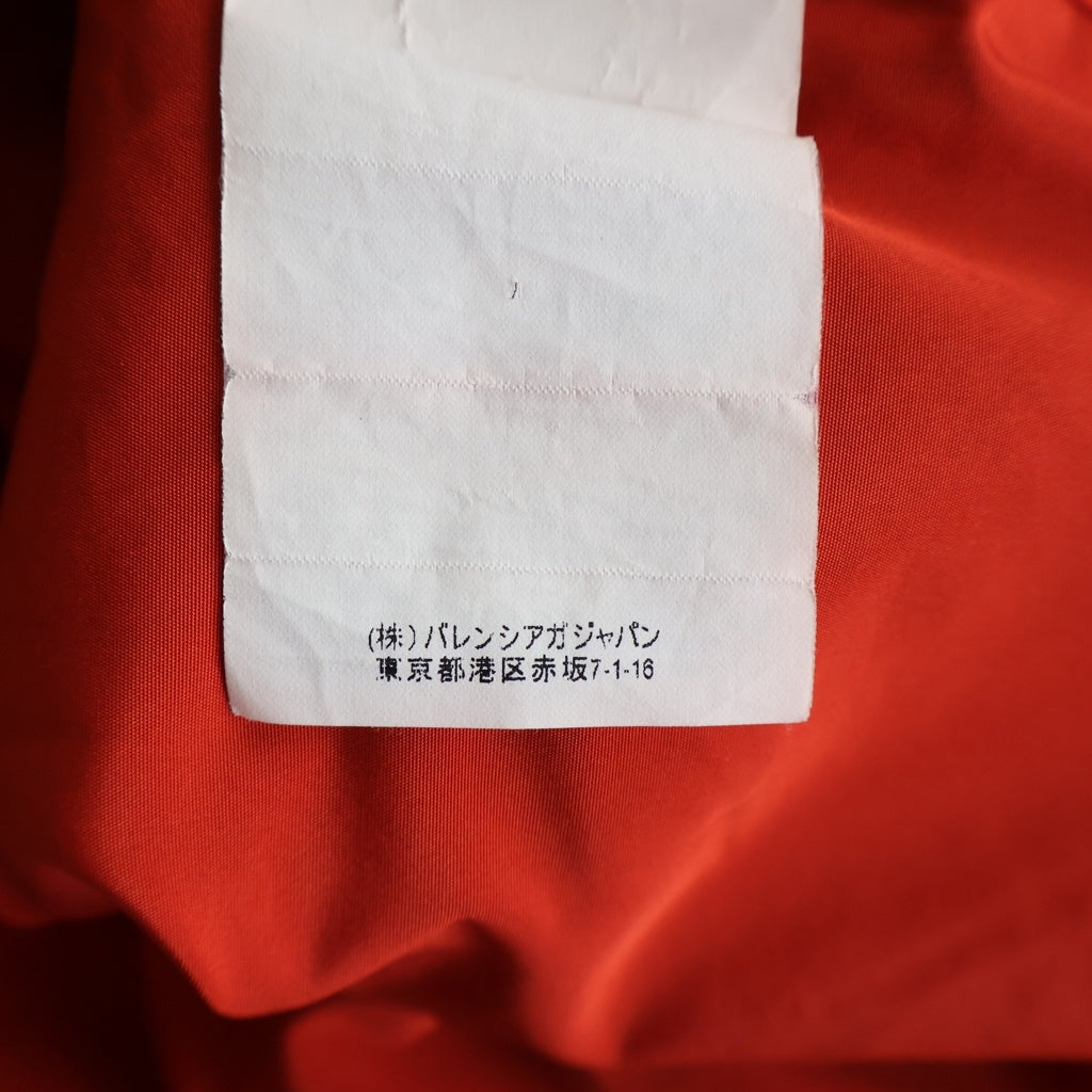 BALENCIAGA(バレンシアガ) 18AW Tracksuit Poplin Jacket トラックスーツ ポプリンジャケット レッド/ネイビー 528638 TYD36