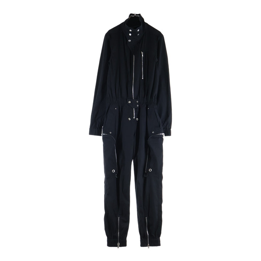 Rick Owens(リックオウエンス) 23SS BAUHAUS FLIGHTSUIT バウハウス オールインワン フライトスーツ ブラック RP01C5561-TE