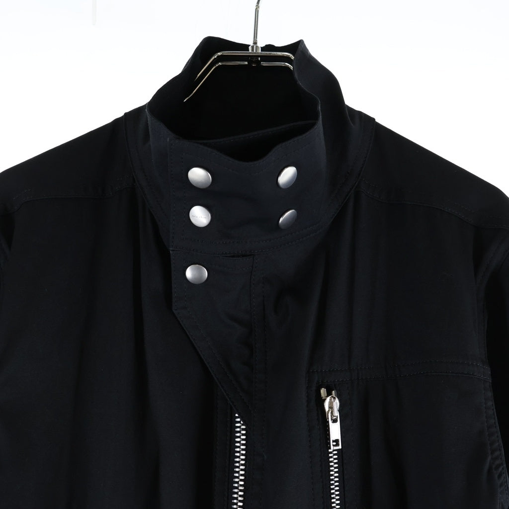 Rick Owens(リックオウエンス) 23SS BAUHAUS FLIGHTSUIT バウハウス オールインワン フライトスーツ ブラック RP01C5561-TE