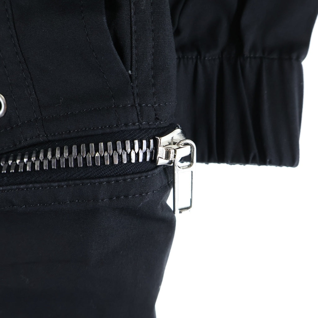 Rick Owens(リックオウエンス) 23SS BAUHAUS FLIGHTSUIT バウハウス オールインワン フライトスーツ ブラック RP01C5561-TE