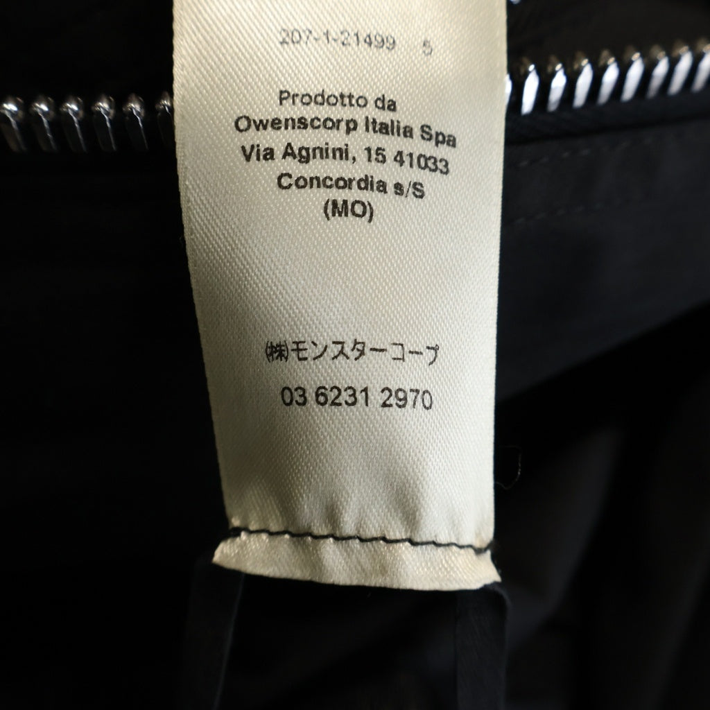 Rick Owens(リックオウエンス) 23SS BAUHAUS FLIGHTSUIT バウハウス オールインワン フライトスーツ ブラック RP01C5561-TE