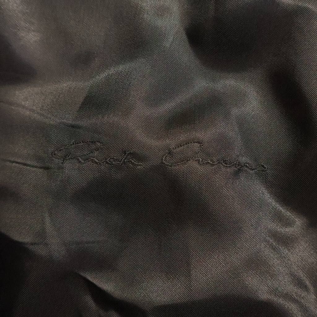Rick Owens(リックオウエンス) 22SS SOFT BLAZER ピークドラペル 1B ソフト シングルテーラードジャケット ブレザー ブラック RU01B1733-ZLSC