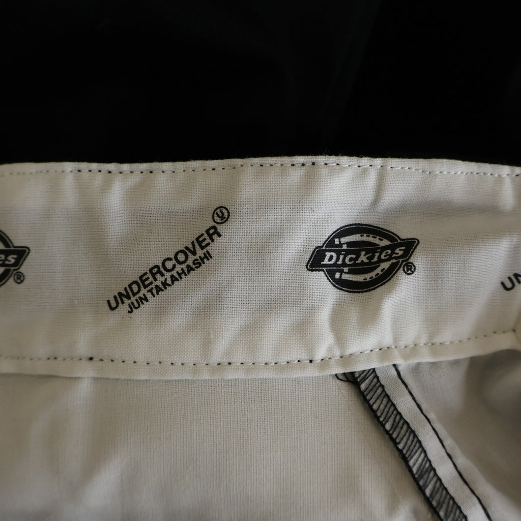UNDERCOVER(アンダーカバー) 26SS ×Dickies T/C ディッキーズ コットンツイル ワークパンツ ブラック UC1F4508