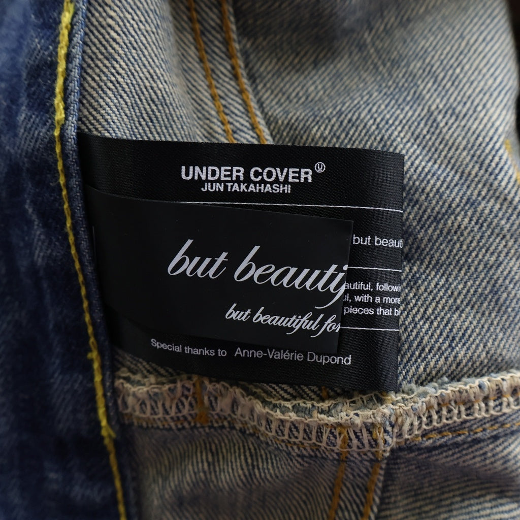UNDERCOVER(アンダーカバー) 26SS but beautifu DENIM PANTS ダメージ加工 デニムパンツ インディゴ UC1F4503-1