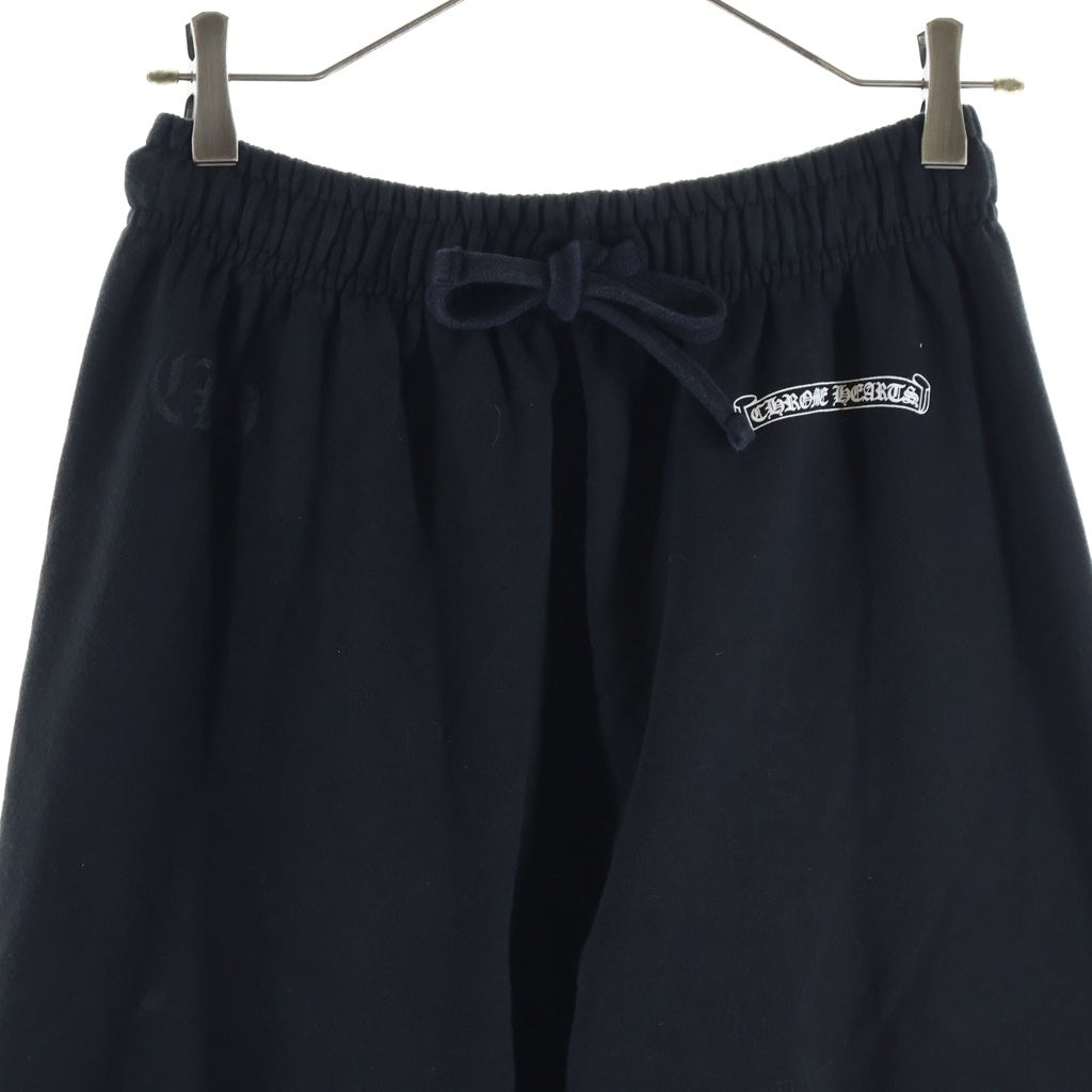 CHROME HEARTS(クロムハーツ) Scroll Label Fuck You Side Logo Sweat Long Pants スクロールラベル ファックユー サイドロゴ スウェットパンツ ブラック