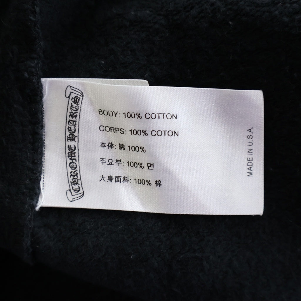 CHROME HEARTS(クロムハーツ) Scroll Label Fuck You Side Logo Sweat Long Pants スクロールラベル ファックユー サイドロゴ スウェットパンツ ブラック