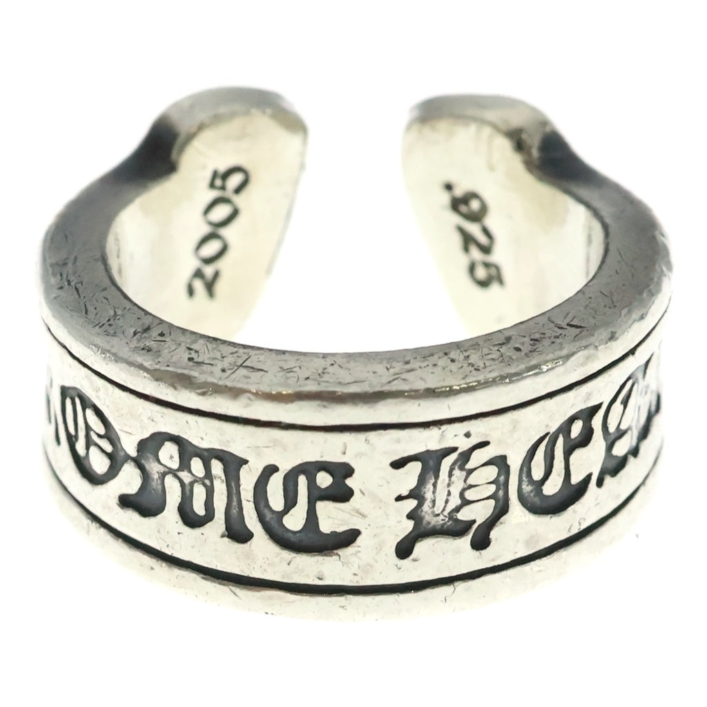 CHROME HEARTS(クロムハーツ) LG SCROLL LABEL ラージスクロールラベル リング シルバーBCA383