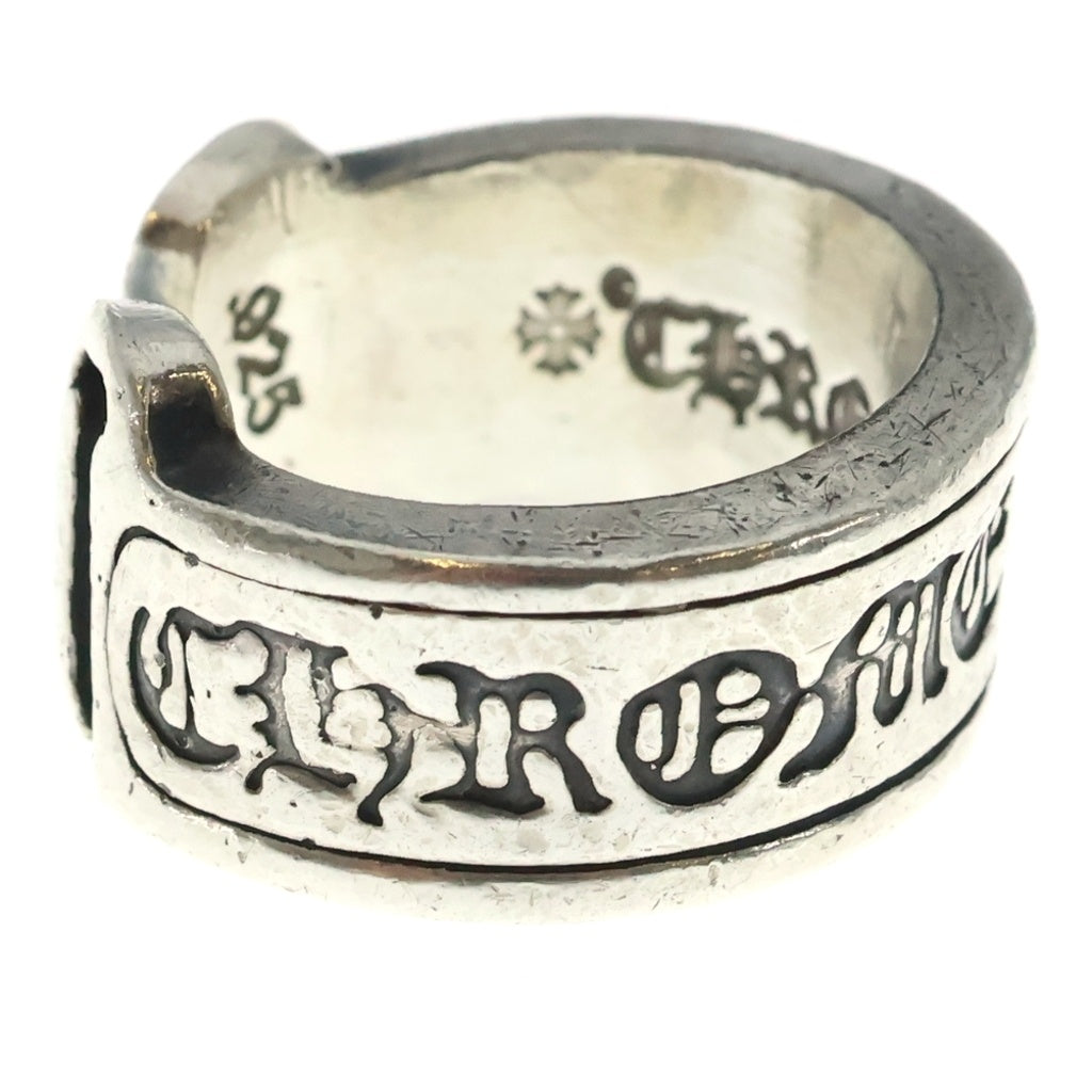CHROME HEARTS(クロムハーツ) LG SCROLL LABEL ラージスクロールラベル リング シルバーBCA383