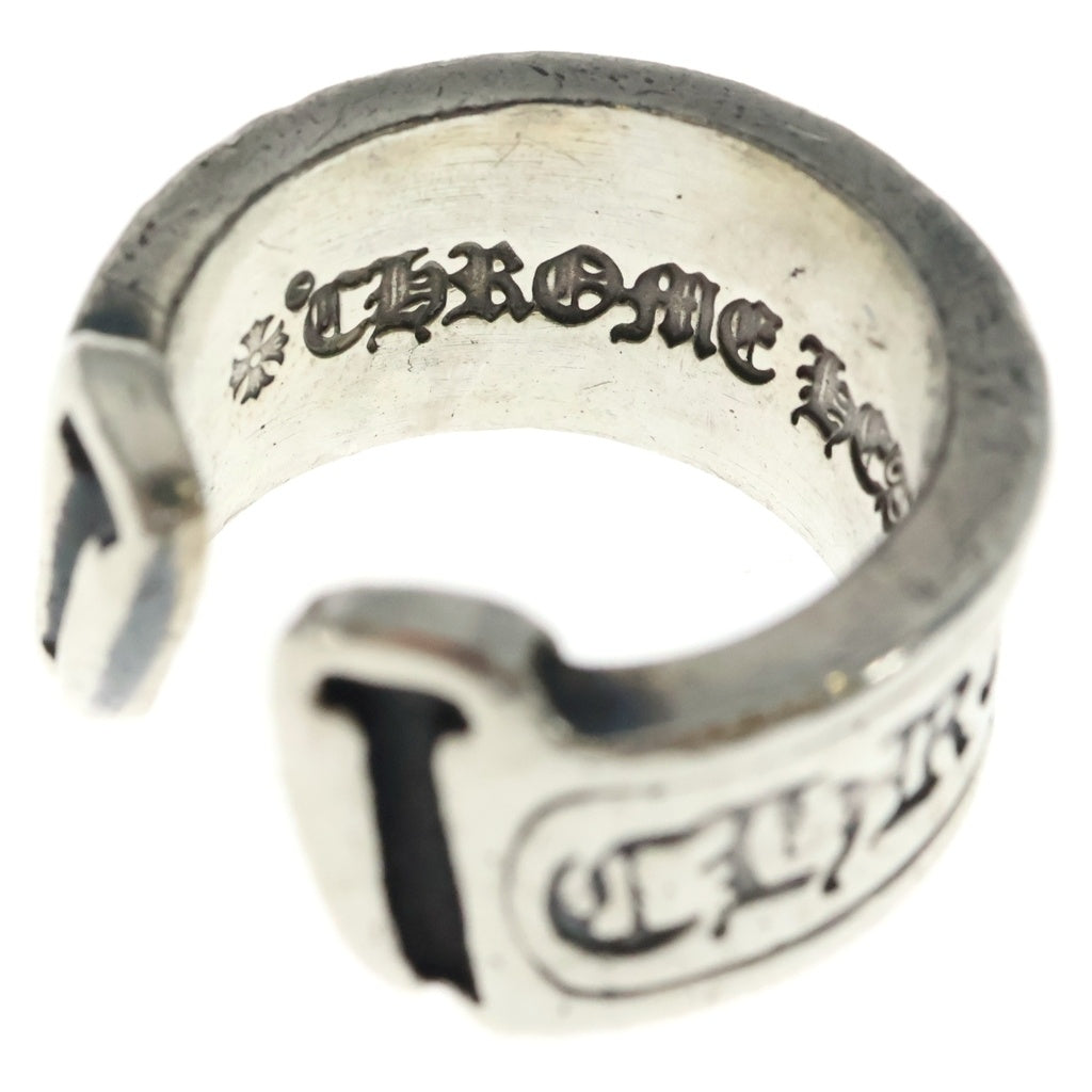 CHROME HEARTS(クロムハーツ) LG SCROLL LABEL ラージスクロールラベル リング シルバーBCA383