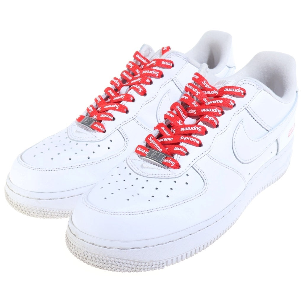 NIKE(ナイキ) ×SUPREME AIR FORCE 1 LOW シュプリーム エア フォース ローカットスニーカー ホワイト US8.5/26.5cm CU9225-100