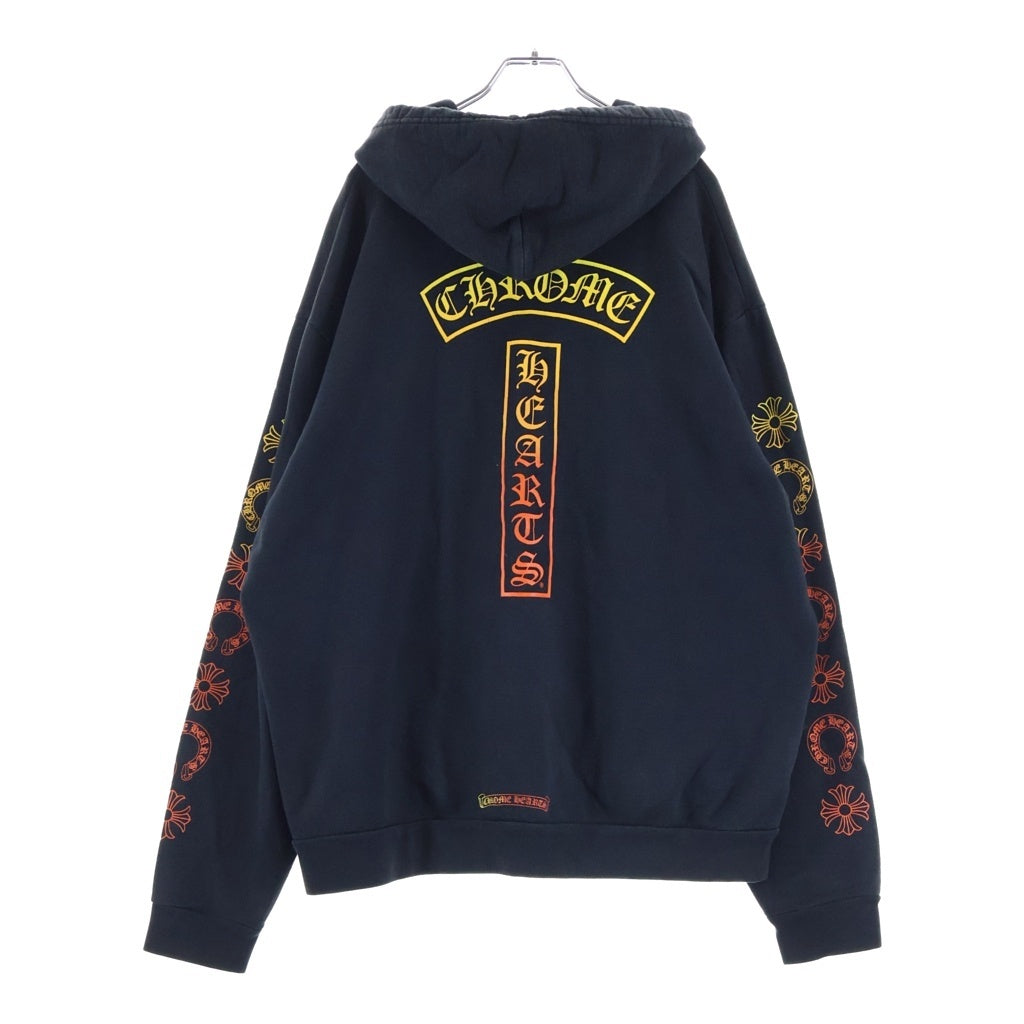 CHROME HEARTS(クロムハーツ) Gradient Logo Pullover グラデーションロゴ プルオーバーパーカー ブラック