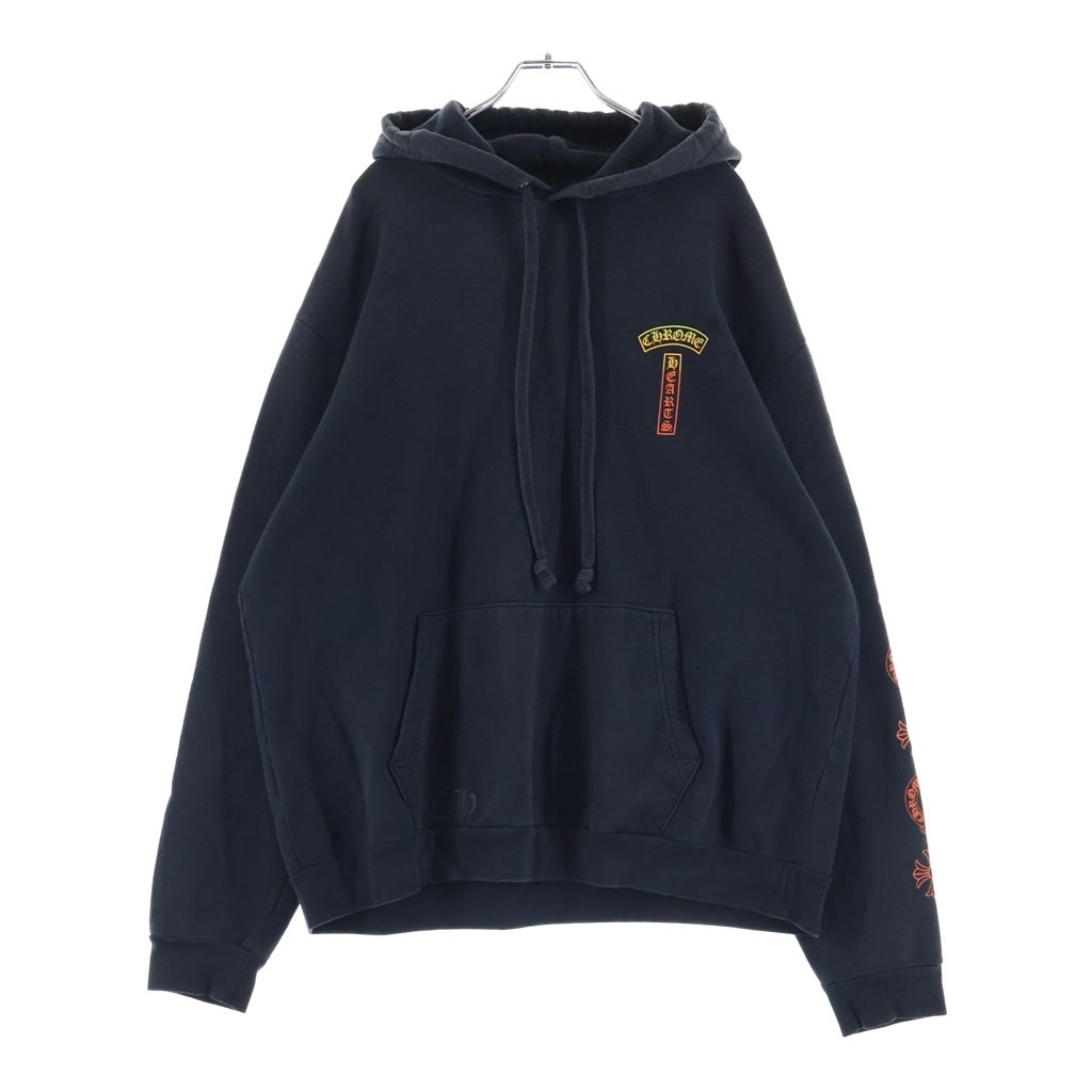 CHROME HEARTS(クロムハーツ) Gradient Logo Pullover グラデーションロゴ プルオーバーパーカー ブラック