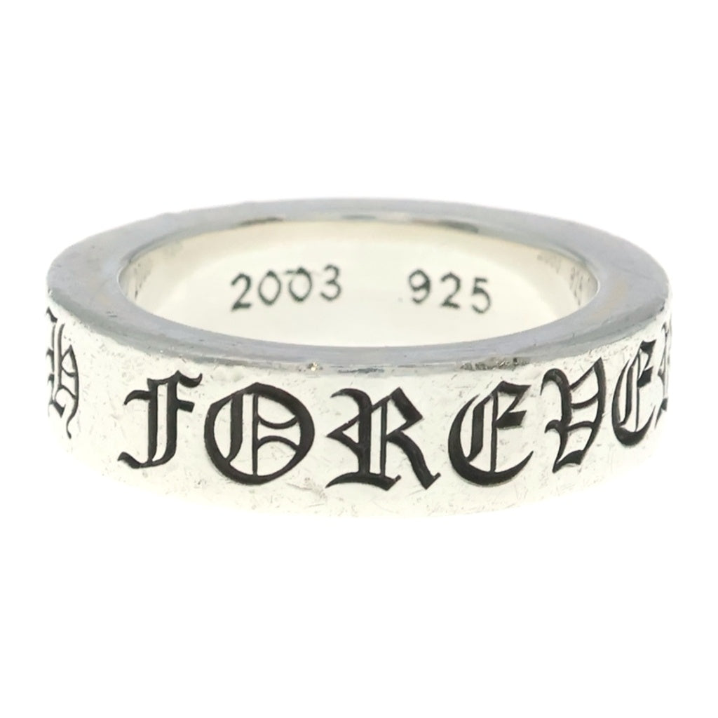 CHROME HEARTS(クロムハーツ) 6mm SPACER FOREVER 6mmスペーサーリング フォーエバーシルバーBCA337