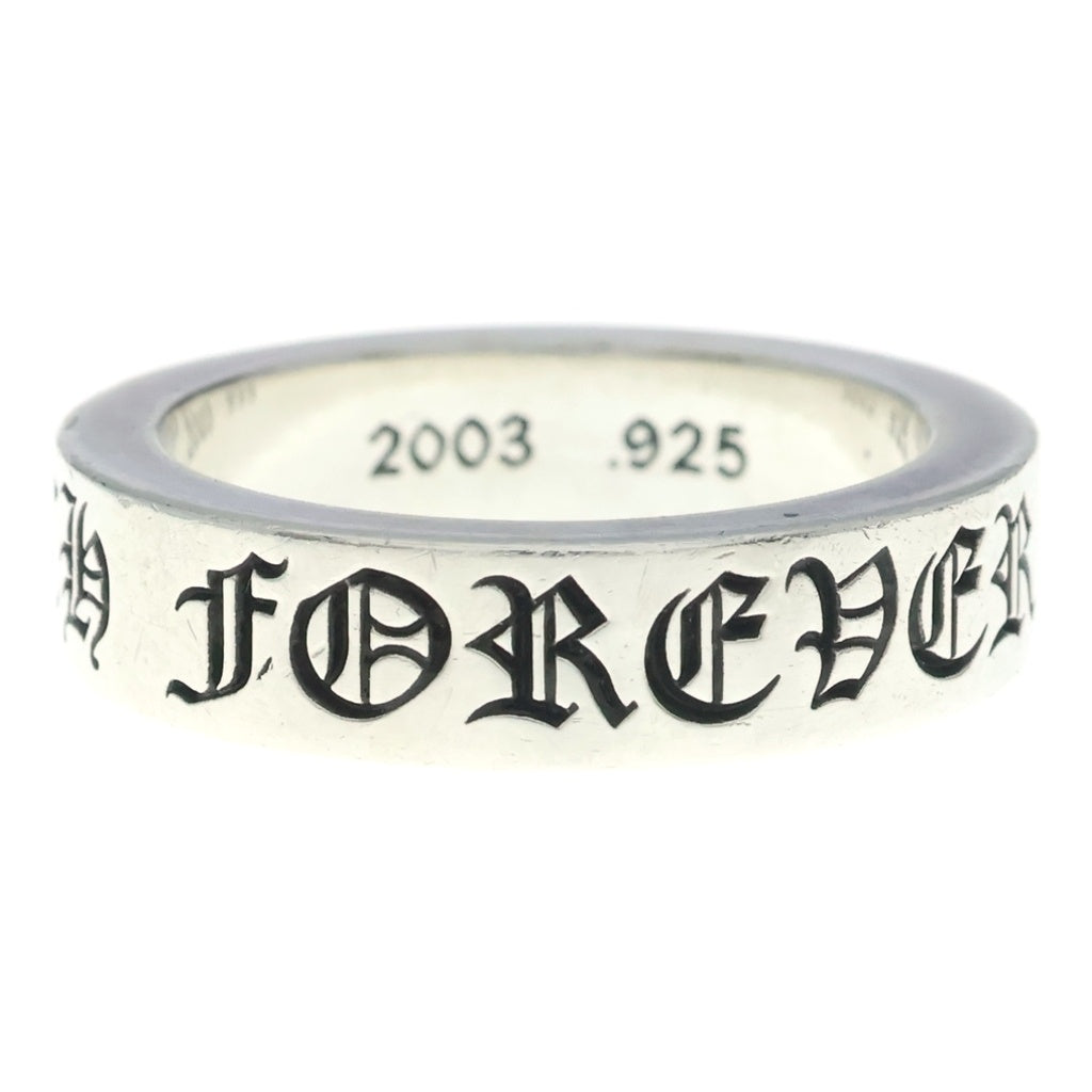 CHROME HEARTS(クロムハーツ) 6mm SPACER FOREVER 6mmスペーサーリング フォーエバーシルバーBCA337