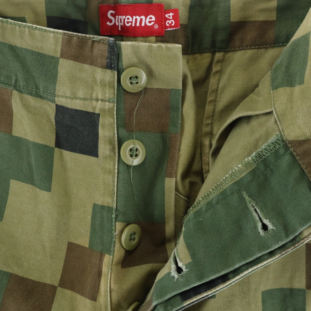 SUPREME(シュプリーム) 20AW Cargo Pant Digi Camo デジカモ柄 カーゴパンツ カーキ