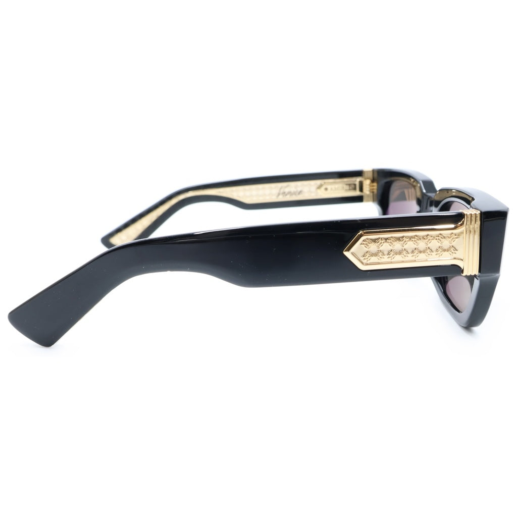 AMIRI(アミリ) VENICE SUNGLASSES ヴェニス スクエア サングラス アイウェア ブラック/ゴールド SRAMACSN1012