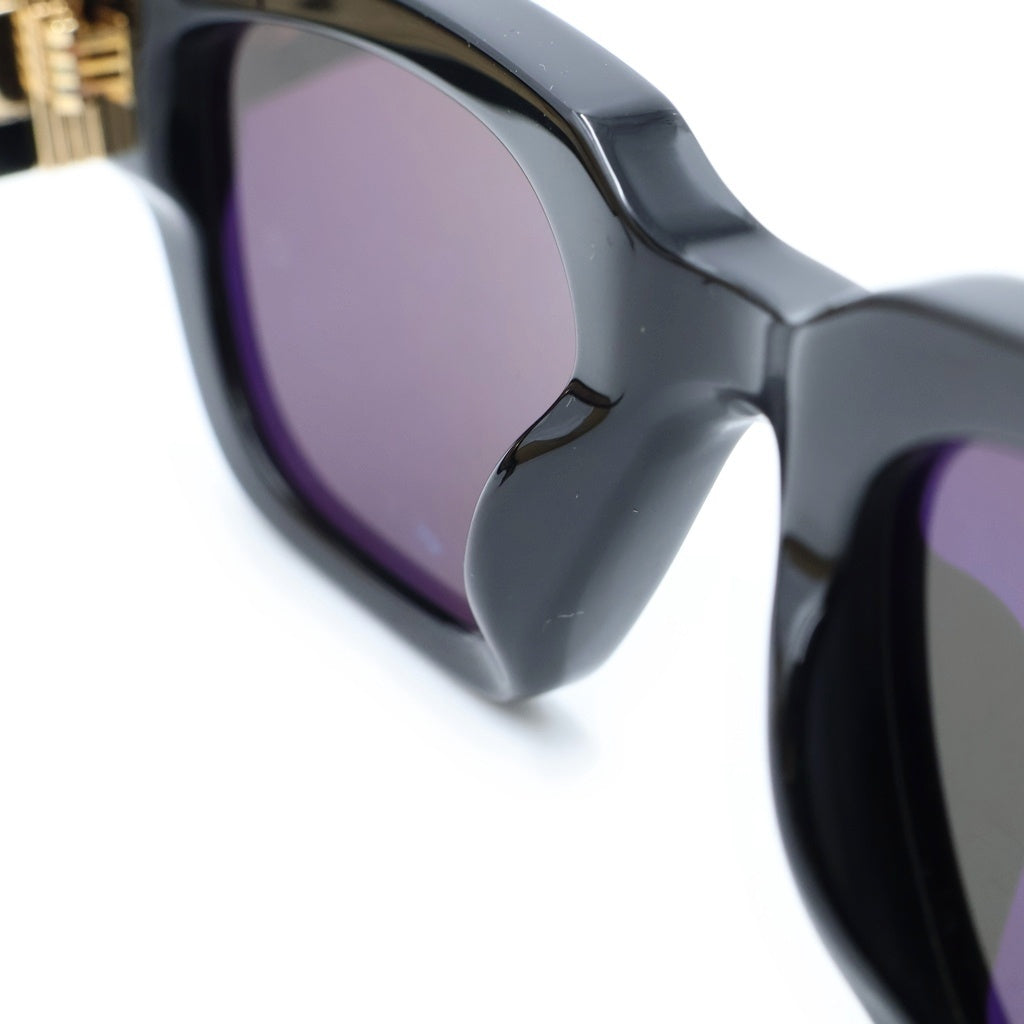 AMIRI(アミリ) VENICE SUNGLASSES ヴェニス スクエア サングラス アイウェア ブラック/ゴールド SRAMACSN1012