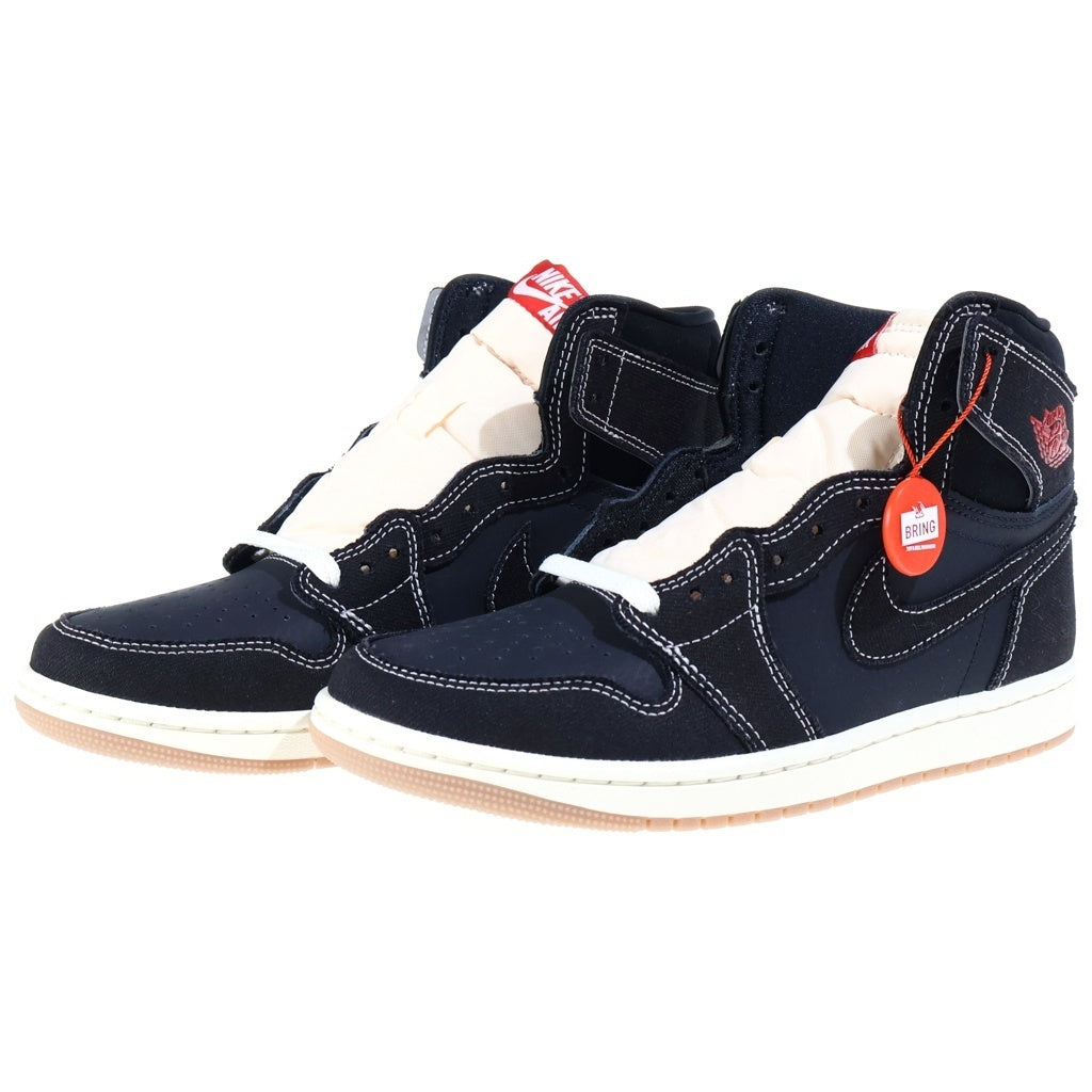 NIKE(ナイキ) AIR JORDAN 1 HIGH OG FLIGHT CLUB II9811-001 エアジョーダン1 ファイトクラブ ハイカットスニーカー ブラック US8/26cm