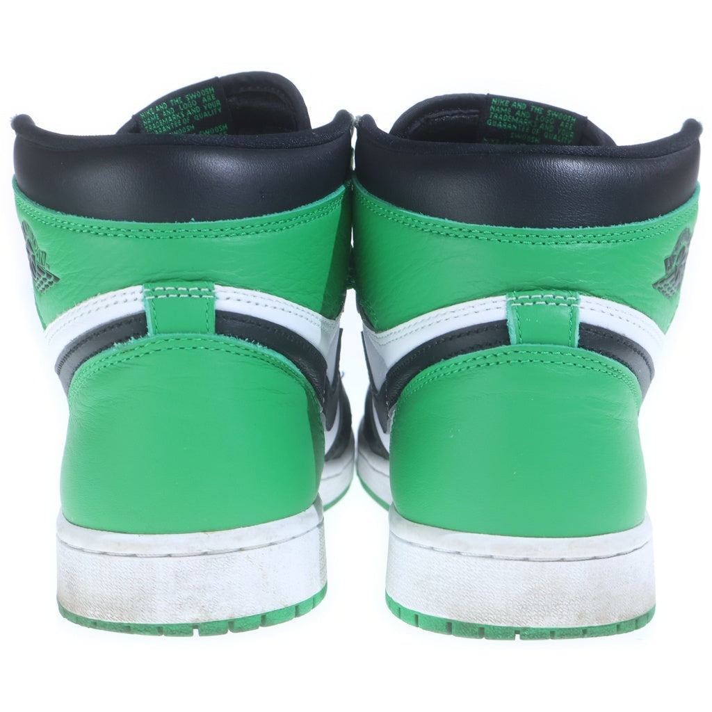 NIKE(ナイキ) AIR JORDAN 1 RETRO HIGH OG Celtics Black and Lucky Green エアジョーダン1 レトロ ハイカットスニーカー グリーン/ホワイト US9.5/27.5cm DZ5485-031