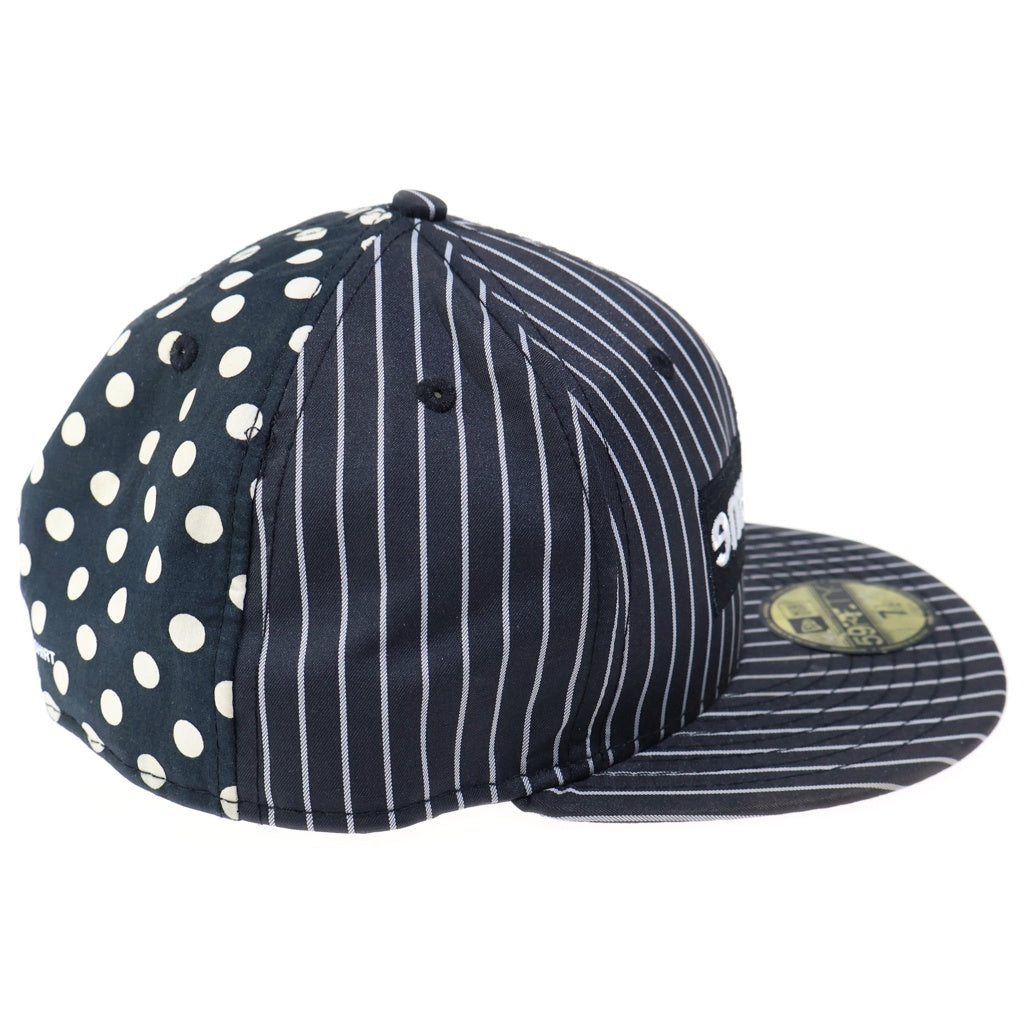 SUPREME(シュプリーム) 14SS ×COMME des GARCONS SHIRT x NEW ERA Boxlogo Cap コムデギャルソン ニューエラ ボックスロゴ ベースボールキャップ ブラック