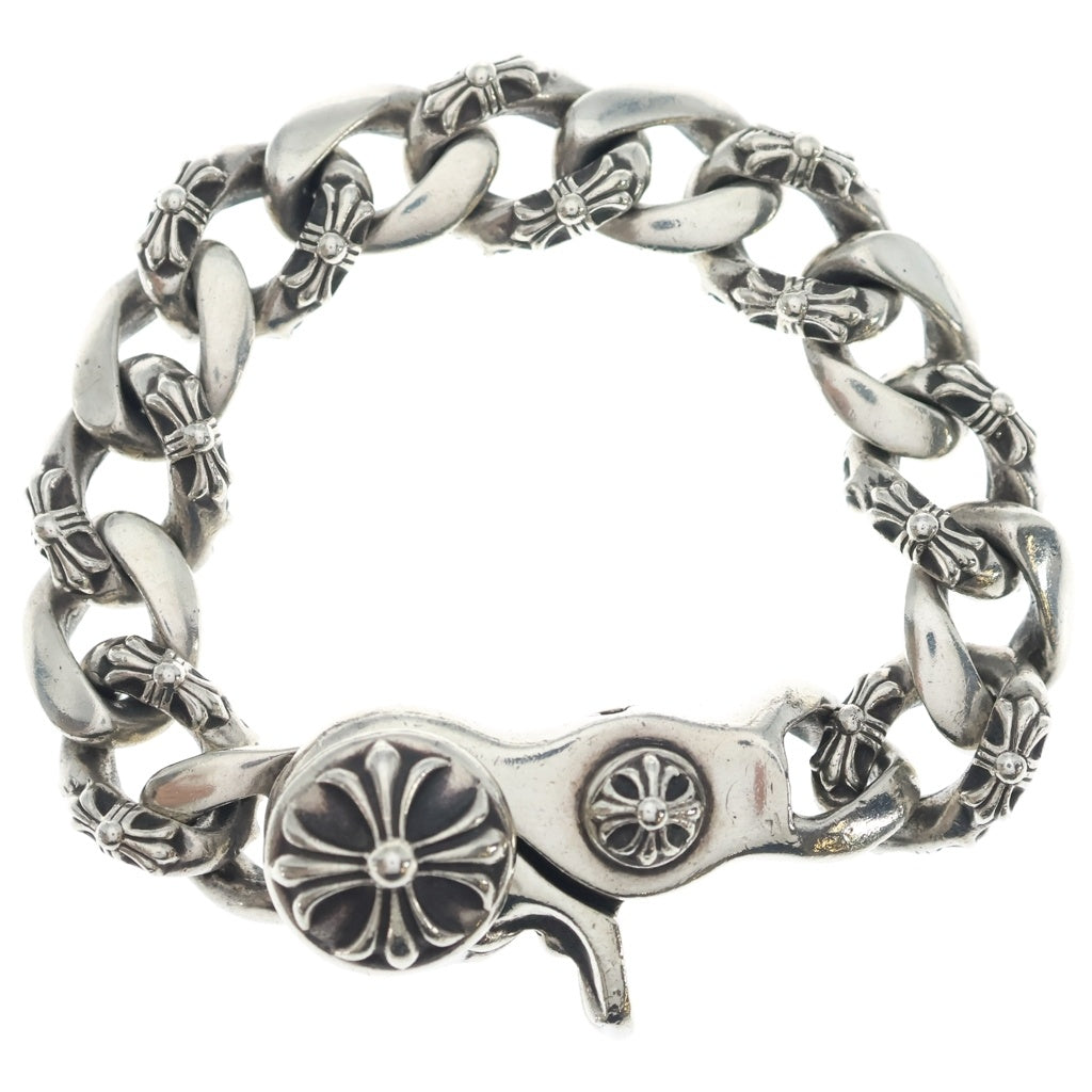 CHROME HEARTS(クロムハーツ) FNCY CHN LNK ファンシーリンククリップブレスレット 13リンク シルバー BCA145
