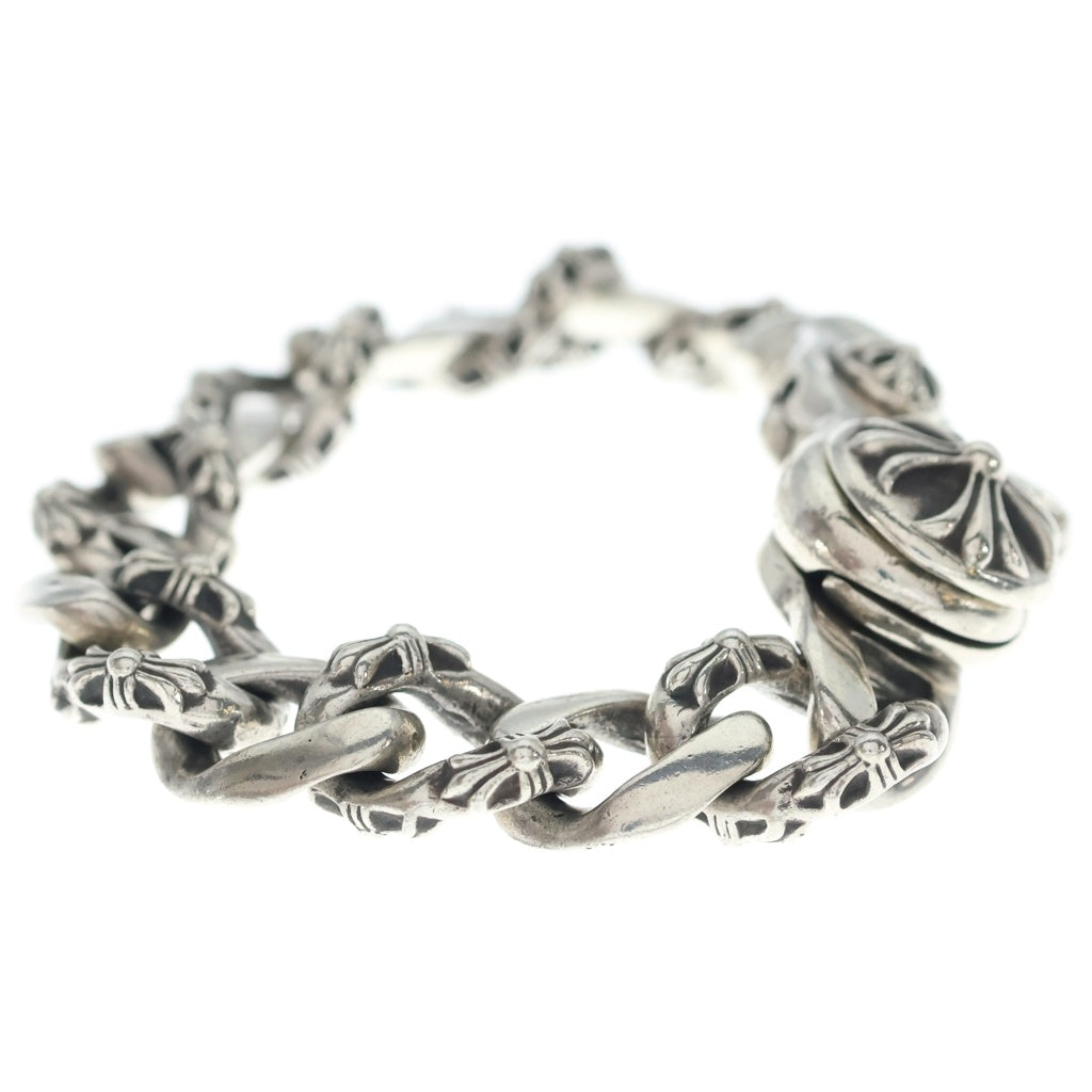 CHROME HEARTS(クロムハーツ) FNCY CHN LNK ファンシーリンククリップブレスレット 13リンク シルバー BCA145