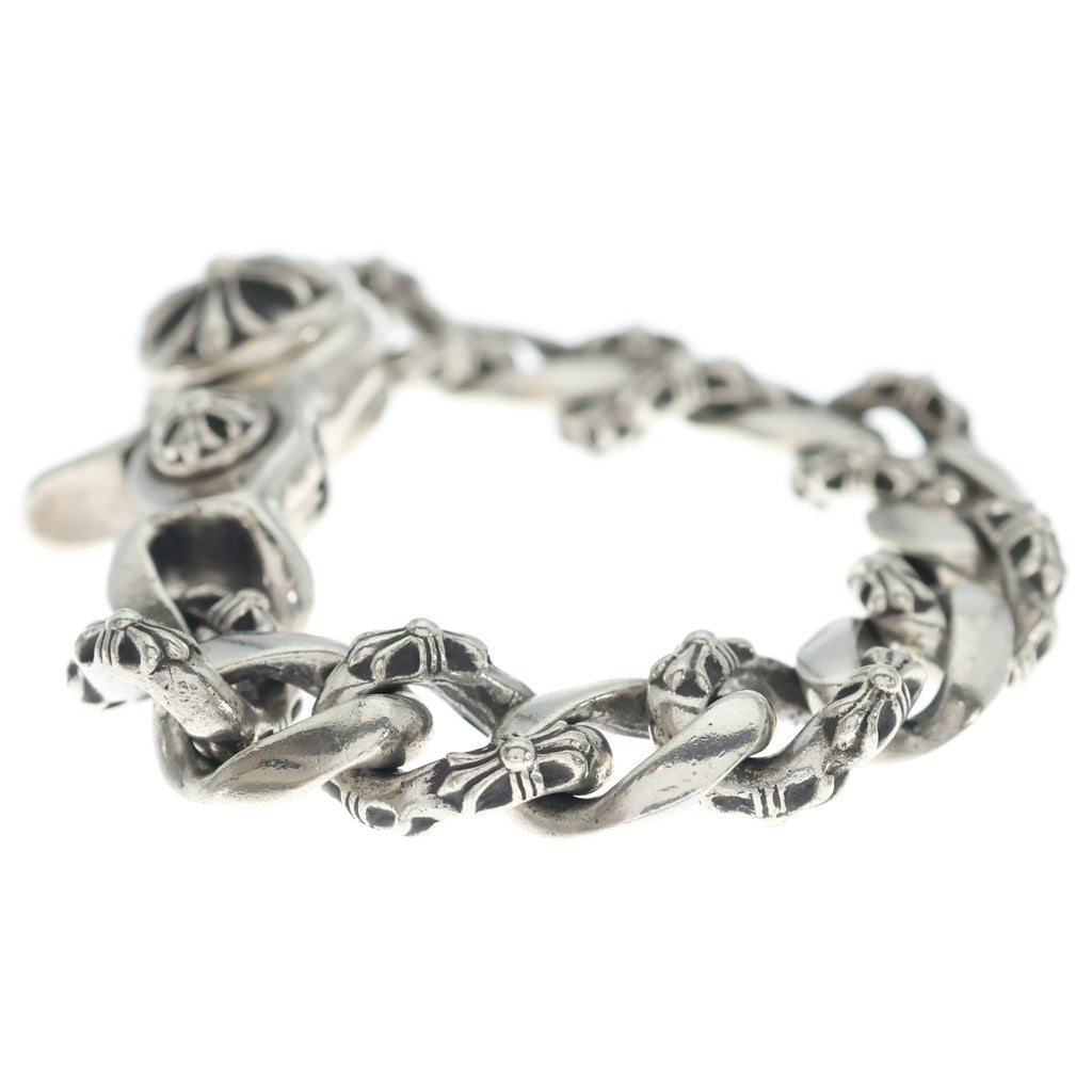 CHROME HEARTS(クロムハーツ) FNCY CHN LNK ファンシーリンククリップブレスレット 13リンク シルバー BCA145