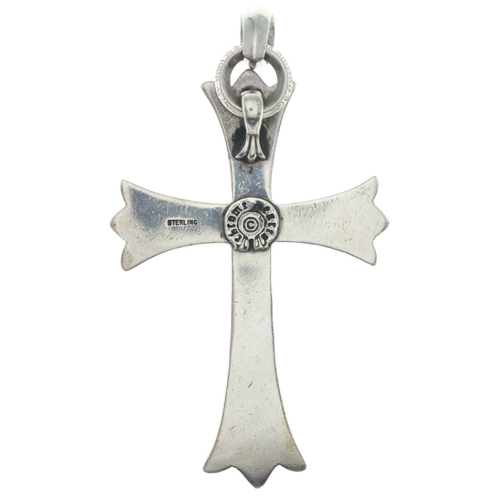 CHROME HEARTS(クロムハーツ) CH CRS LG W/BALE Wベイル ラージCHクロスペンダントトップ シルバー BCA215