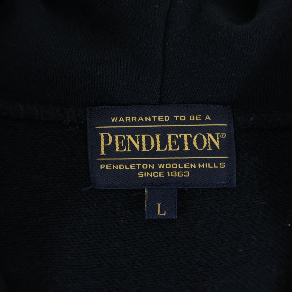NEIGHBORHOOD(ネイバーフッド) 22AW ×PENDLETON HOODED LS ペンドルトン バックプリント フーディー プルオーバーパーカー ブラック 2221508N-CSM02S