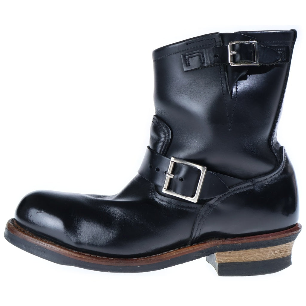 RED WING(レッド ウイング) D 2976 8inch Engineer エンジニアブーツ ブラック US8.5/26.5cm