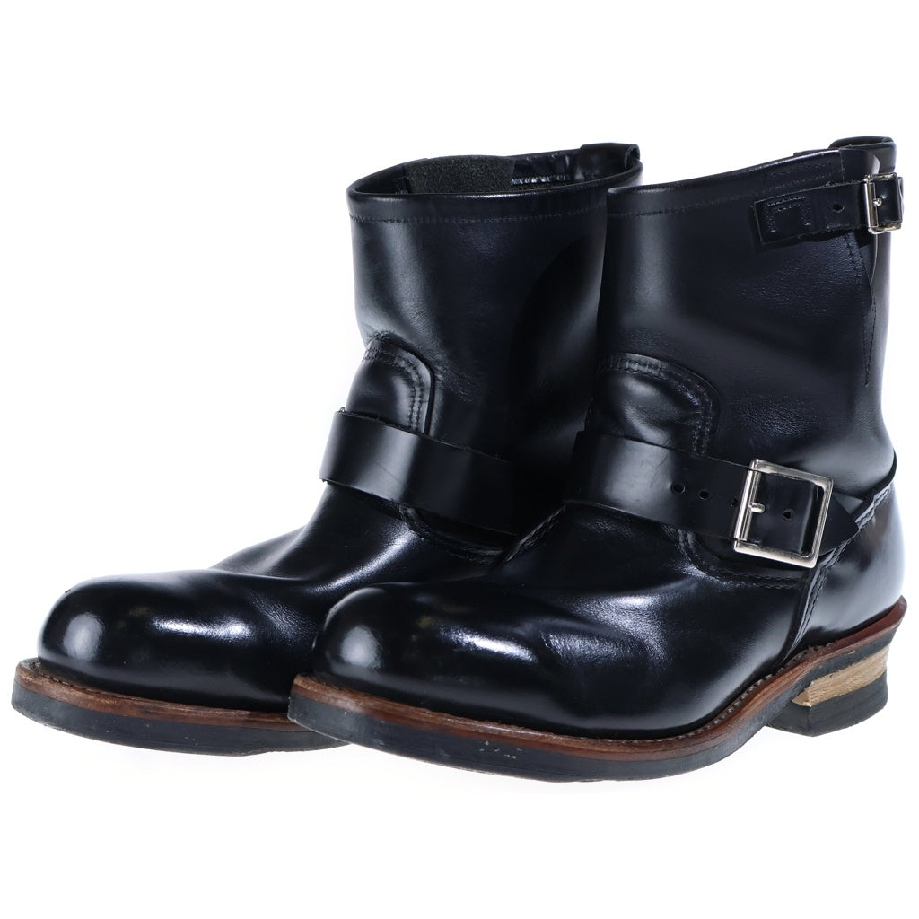 RED WING(レッド ウイング) D 2976 8inch Engineer エンジニアブーツ ブラック US8.5/26.5cm