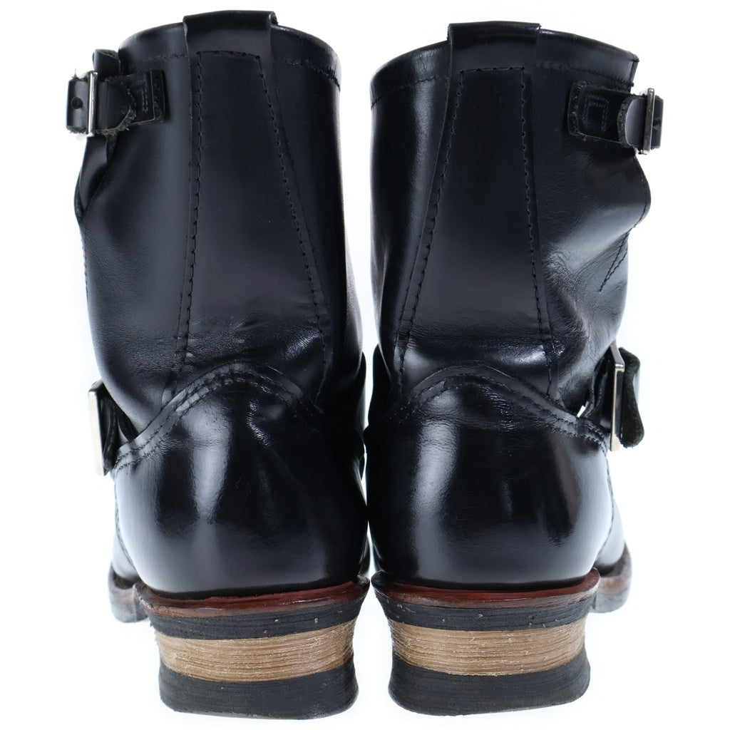 RED WING(レッド ウイング) D 2976 8inch Engineer エンジニアブーツ ブラック US8.5/26.5cm