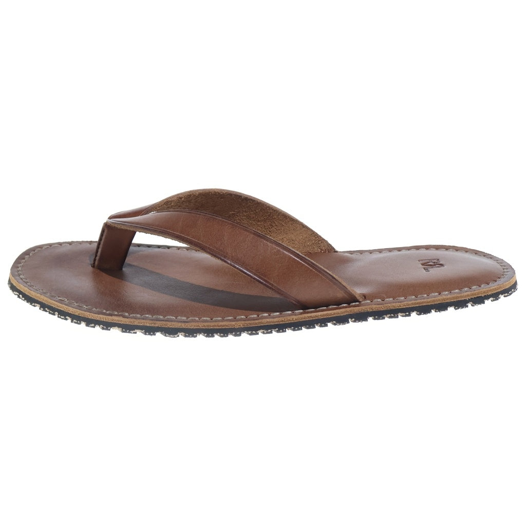 RRL(ダブルアールエル) FLIP FLOP フリップフロップ レザー サンダル ブラウン 823851453001