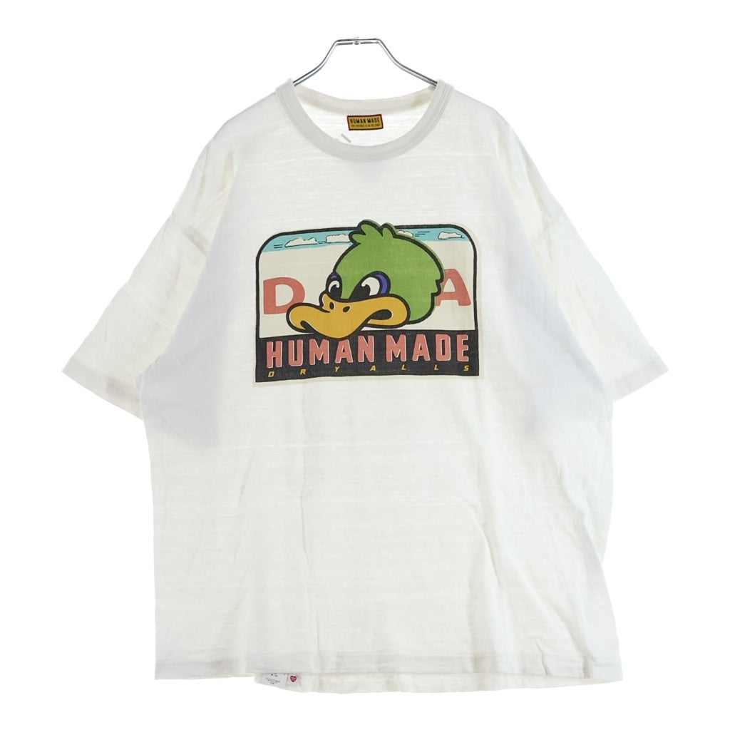 HUMAN MADE(ヒューマンメイド) 25SS GRAPHIC T-SHIRT フロントカモプリント クルーネック半袖Tシャツ カットソー ホワイト