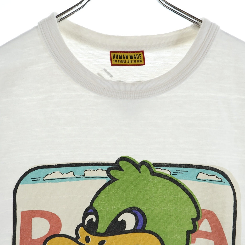 HUMAN MADE(ヒューマンメイド) 25SS GRAPHIC T-SHIRT フロントカモプリント クルーネック半袖Tシャツ カットソー ホワイト