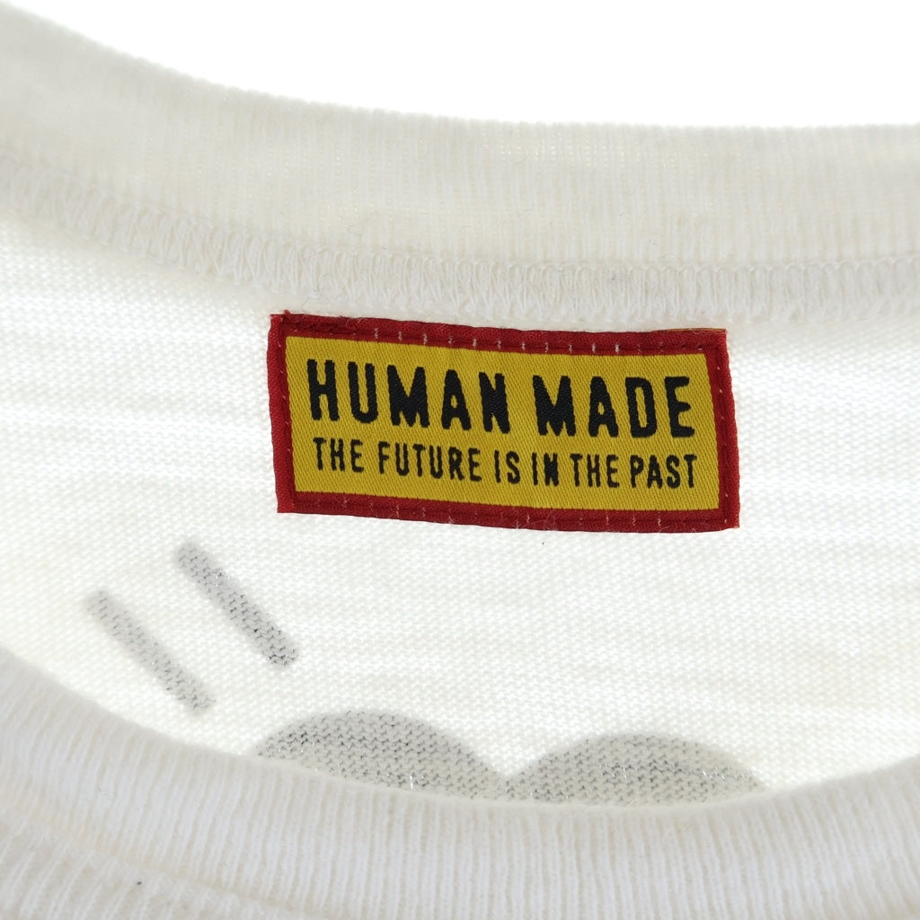 HUMAN MADE(ヒューマンメイド) 25SS GRAPHIC T-SHIRT フロントカモプリント クルーネック半袖Tシャツ カットソー ホワイト