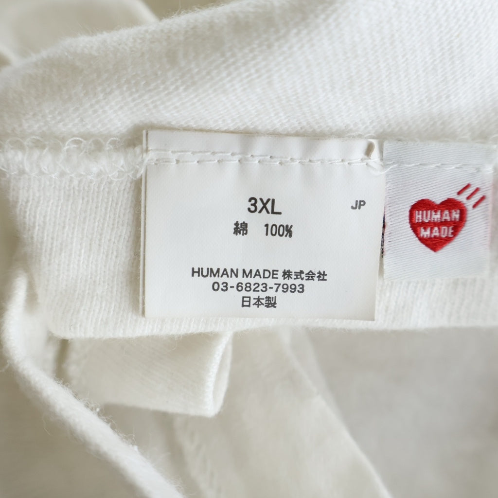 HUMAN MADE(ヒューマンメイド) 25SS GRAPHIC T-SHIRT フロントカモプリント クルーネック半袖Tシャツ カットソー ホワイト